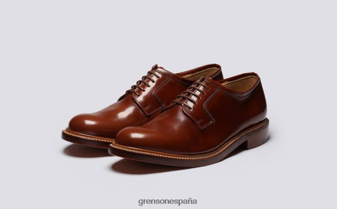 Grenson hombres Camden marrón medio PB0FB73 zapatos formales