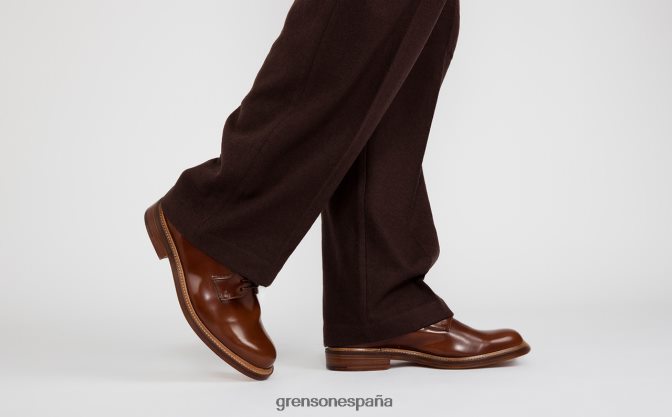 Grenson hombres Camden marrón medio PB0FB73 zapatos formales