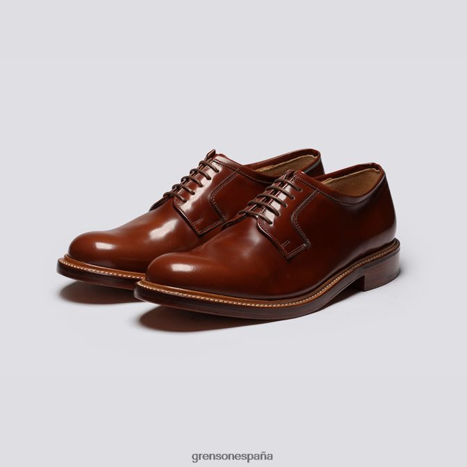 Grenson hombres Camden marrón medio PB0FB73 zapatos formales