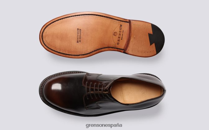 Grenson hombres Camden marron oscuro PB0FB74 zapatos formales