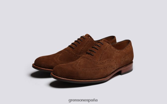 Grenson hombres dilan caramelo PB0FB103 zapatos formales