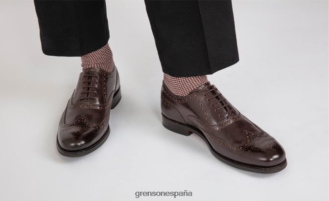 Grenson hombres dilan marrón PB0FB80 zapatos formales