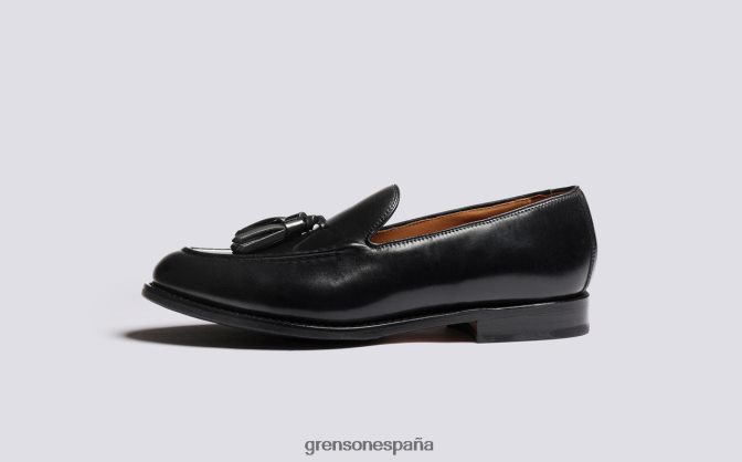 Grenson hombres esmerejón negro PB0FB91 zapatos formales