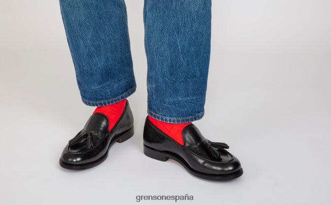 Grenson hombres esmerejón negro PB0FB91 zapatos formales