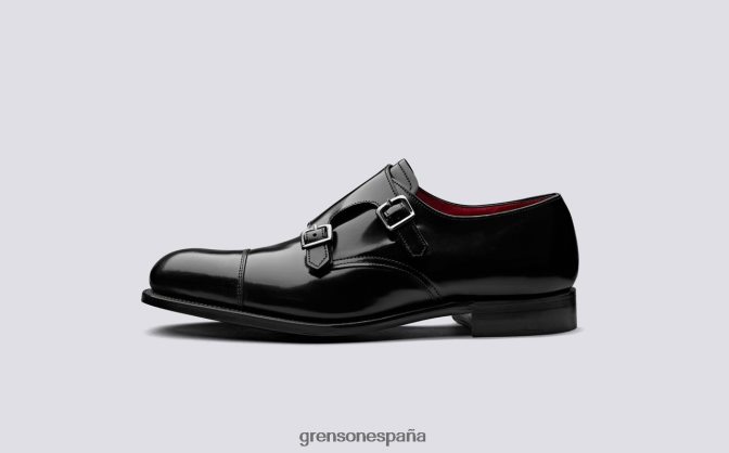 Grenson hombres hanbury negro/jade PB0FB106 zapatos formales