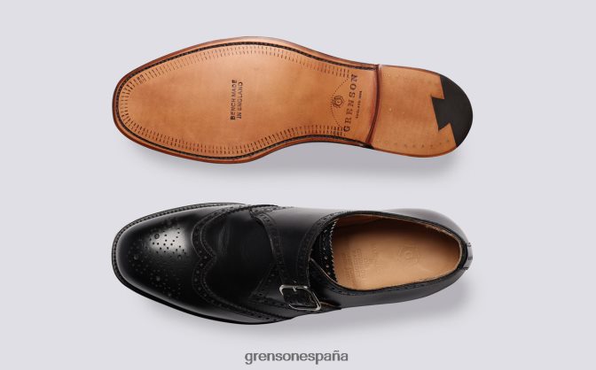 Grenson hombres shrewsbury negro PB0FB98 zapatos formales