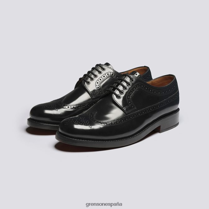 Grenson hombres sid negro PB0FB102 zapatos formales