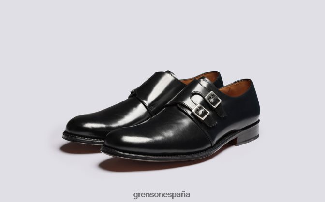 Grenson hombres ático negro PB0FB105 zapatos formales