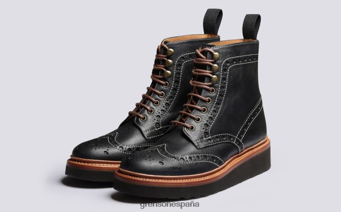 Grenson mujer Fran negro PB0FB266 botas