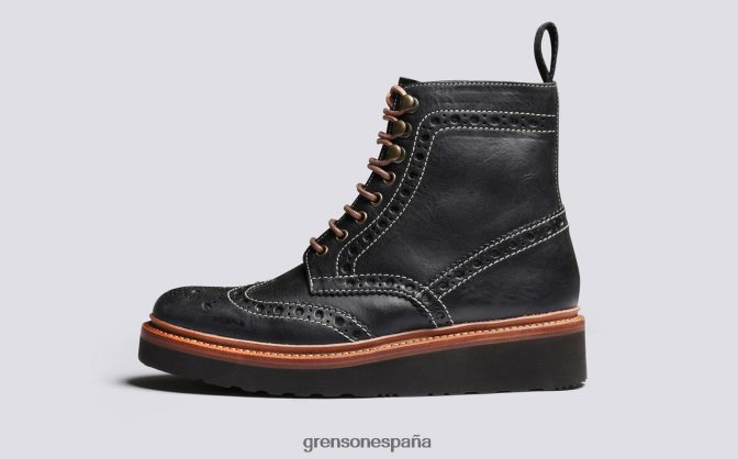 Grenson mujer Fran negro PB0FB266 botas