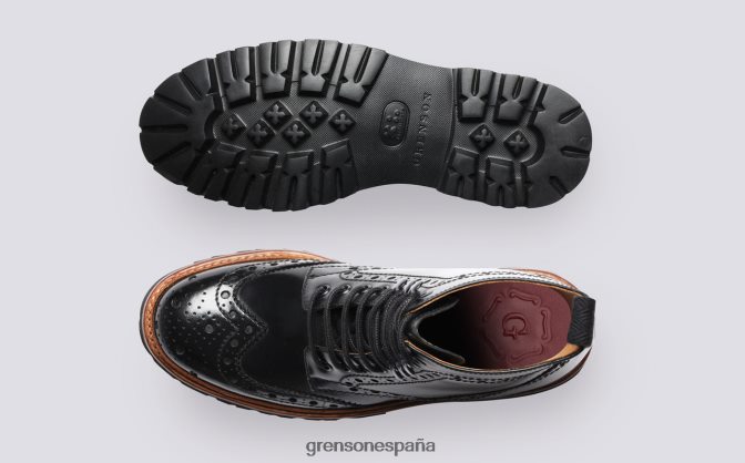 Grenson mujer Fran negro PB0FB267 botas