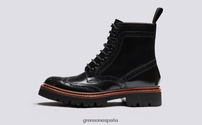 Grenson mujer Fran negro PB0FB267 botas