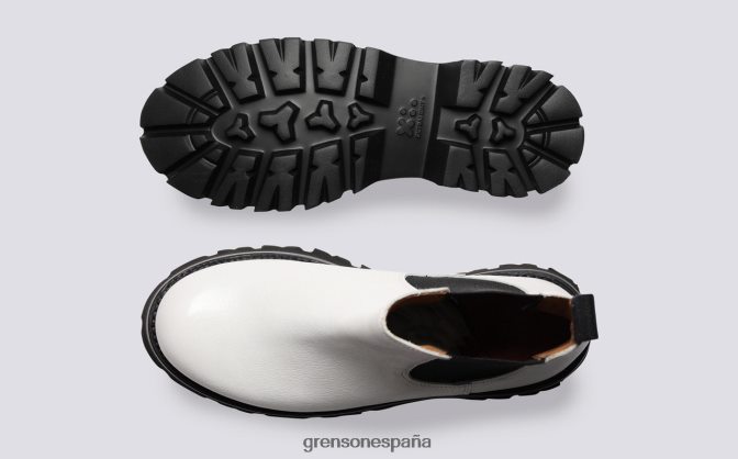 Grenson mujer Harlow blanco PB0FB268 botas