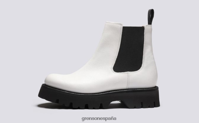 Grenson mujer Harlow blanco PB0FB268 botas