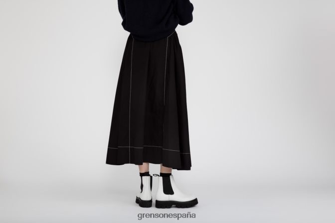 Grenson mujer Harlow blanco PB0FB268 botas