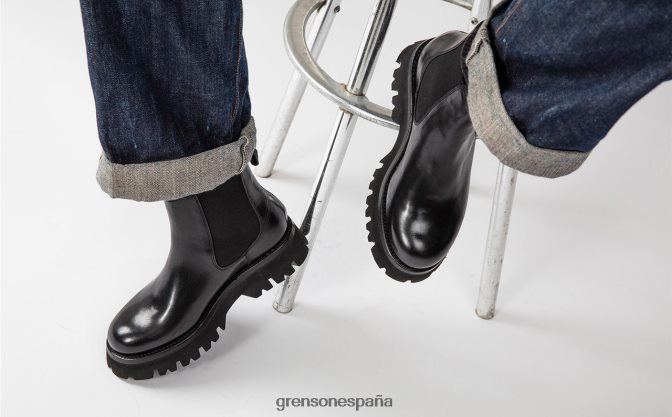 Grenson mujer Harlow negro PB0FB269 botas