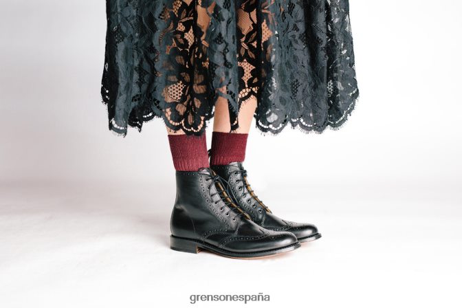 Grenson mujer ella negro PB0FB262 botas
