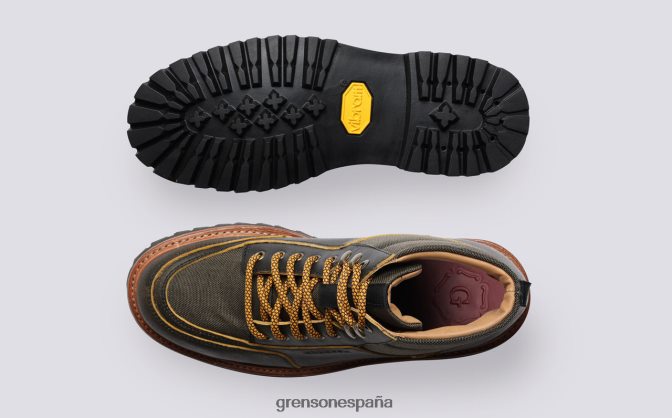 Grenson mujer fiona marrón antiguo PB0FB264 botas