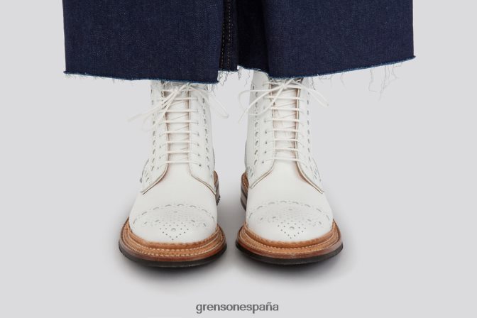 Grenson mujer frances blanco PB0FB305 botas