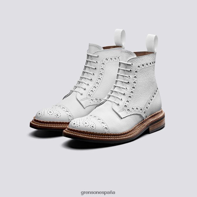 Grenson mujer frances blanco PB0FB305 botas