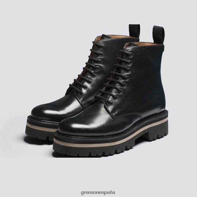 Grenson mujer halle negro PB0FB298 botas