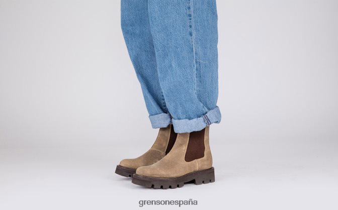 Grenson mujer milly champiñón PB0FB297 botas