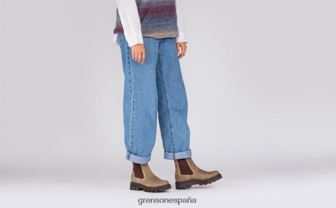 Grenson mujer milly champiñón PB0FB297 botas