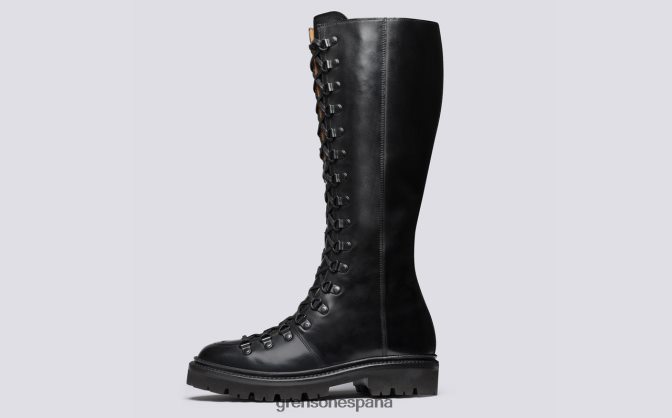 Grenson mujer nanette hasta la rodilla negro PB0FB304 botas