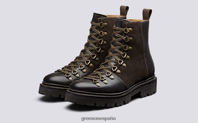 Grenson mujer nanette marron oscuro PB0FB282 botas