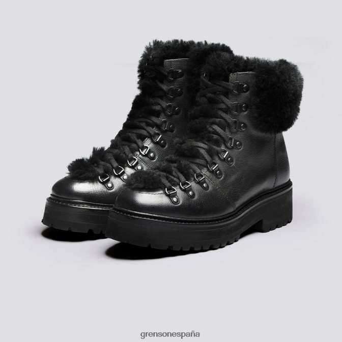 Grenson mujer neta negro PB0FB302 botas