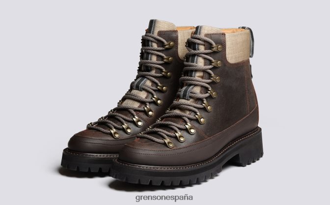 Grenson mujer tecnología nanette marrón PB0FB273 botas