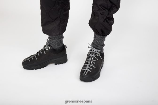 Grenson mujer zapatilla de deporte 70 negro PB0FB306 botas