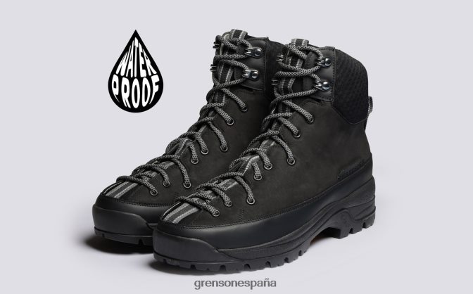 Grenson mujer zapatilla de deporte 71 negro PB0FB289 botas