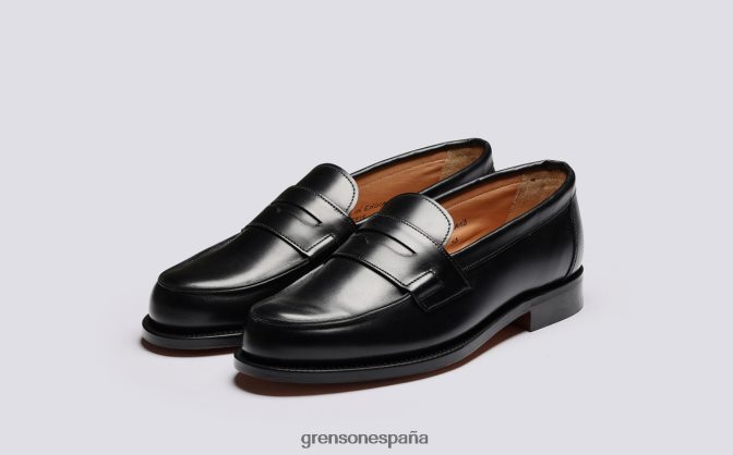 Grenson mujer epsom negro PB0FB239 mocasines
