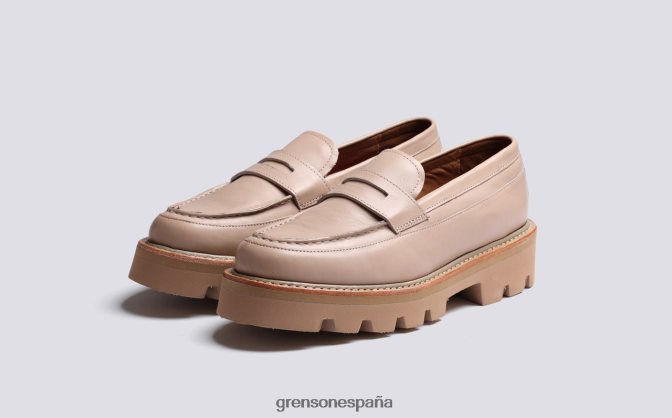 Grenson mujer filomena piedra PB0FB258 mocasines