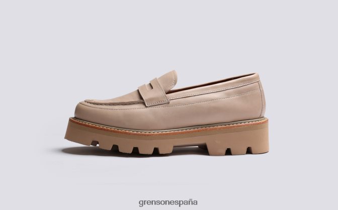 Grenson mujer filomena piedra PB0FB258 mocasines