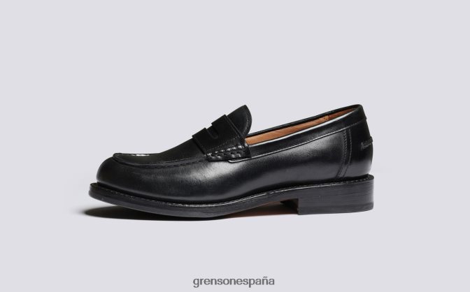 Grenson mujer julia negro PB0FB246 mocasines