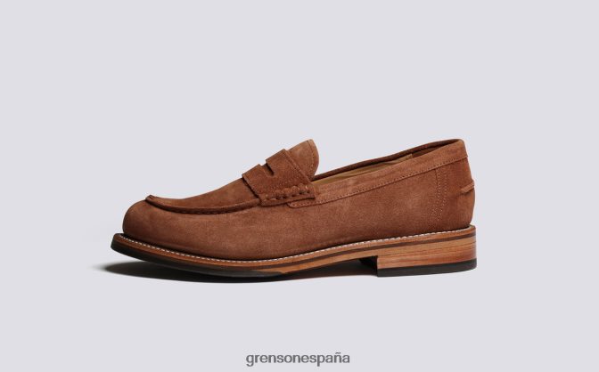 Grenson mujer julia rosa vieja PB0FB245 mocasines
