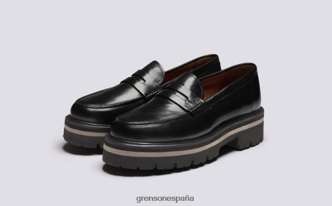 Grenson mujer lindsey negro PB0FB255 mocasines