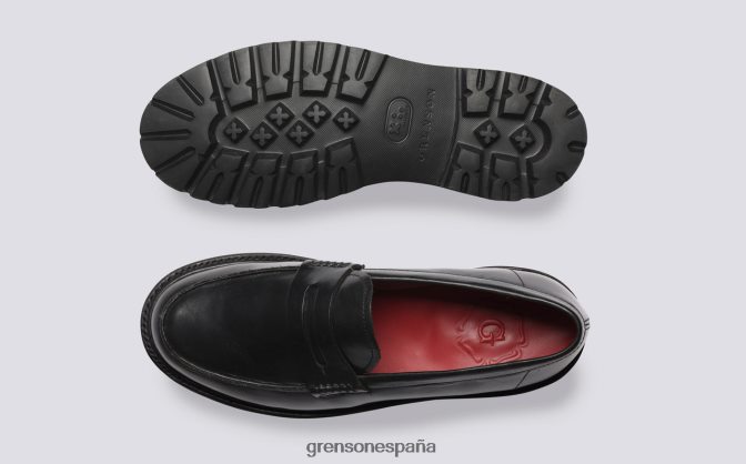 Grenson mujer lindsey negro PB0FB255 mocasines