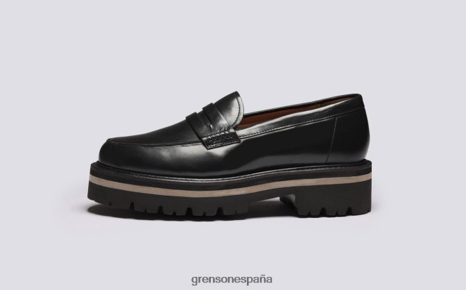 Grenson mujer lindsey negro PB0FB255 mocasines