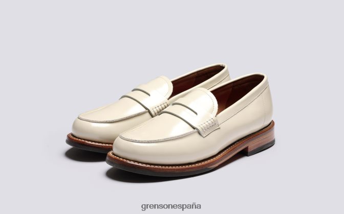 Grenson mujer lynn crema PB0FB256 mocasines