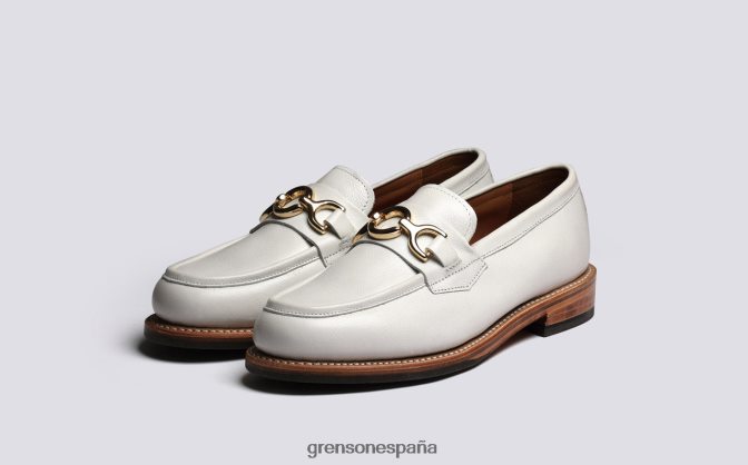 Grenson mujer nina blanco PB0FB250 mocasines