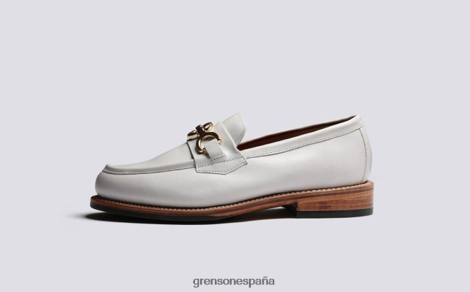 Grenson mujer nina blanco PB0FB250 mocasines