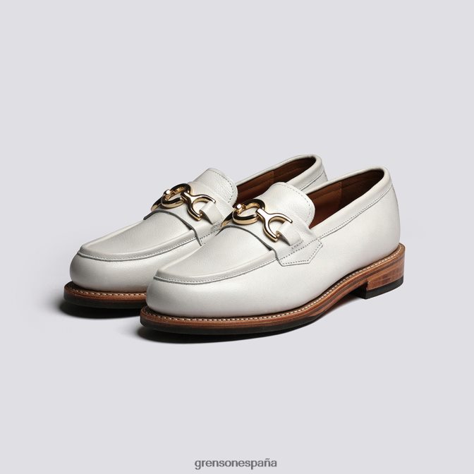 Grenson mujer nina blanco PB0FB250 mocasines