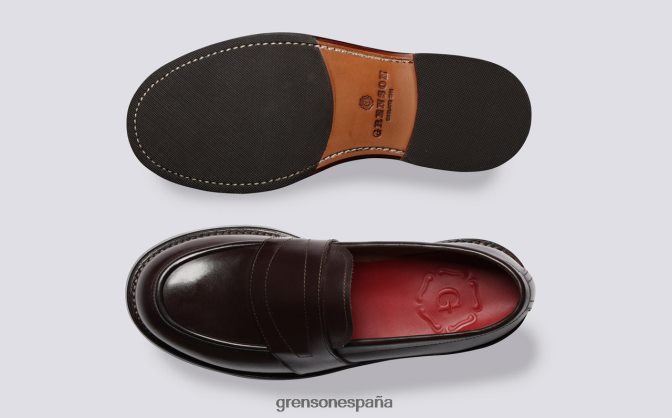 Grenson mujer susie marrón PB0FB234 mocasines