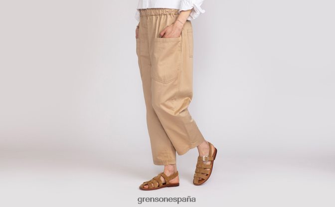 Grenson mujer Reina caramelo PB0FB380 sandalias