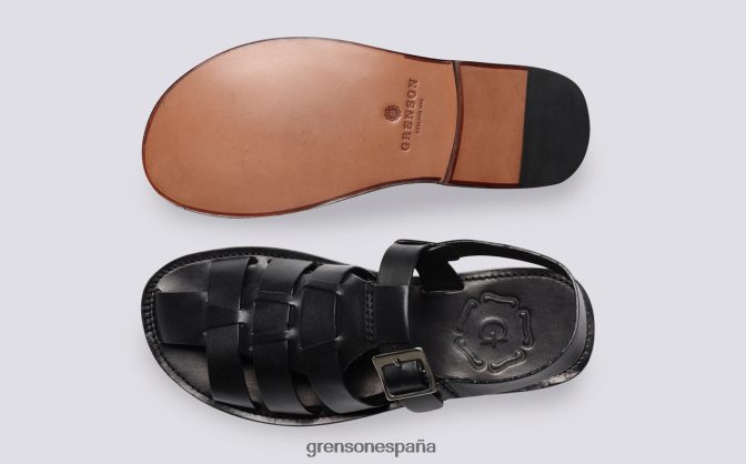 Grenson mujer Reina negro PB0FB382 sandalias