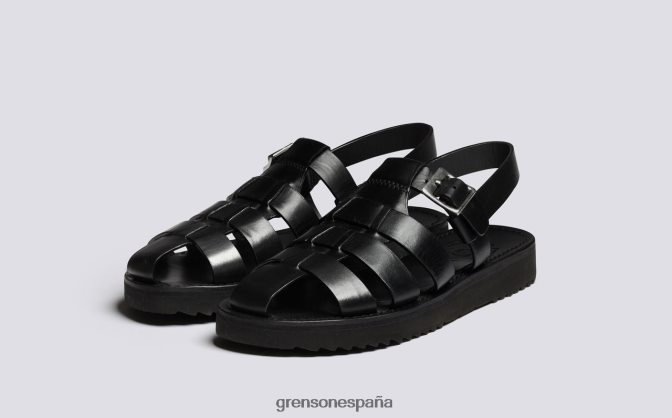 Grenson mujer Reina negro PB0FB385 sandalias