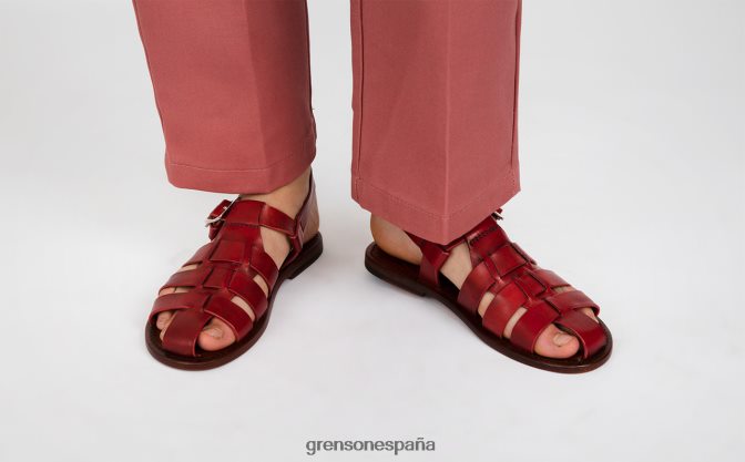 Grenson mujer Reina rojo PB0FB379 sandalias